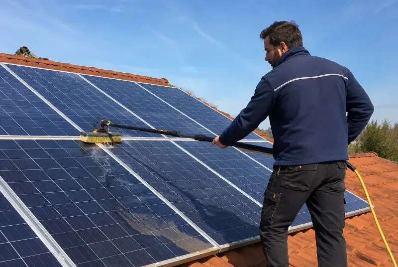 Nettoyage et entretien de panneaux solaires à Verdun-en-Lauragais